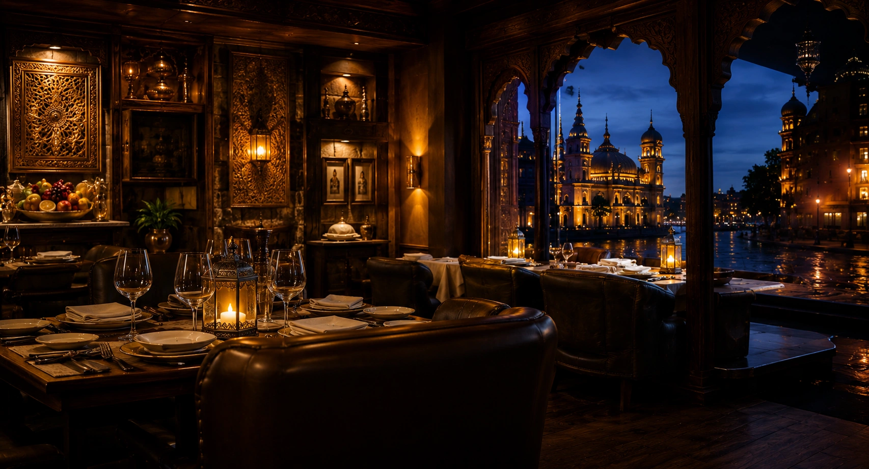 Restaurantambiente Maharaja